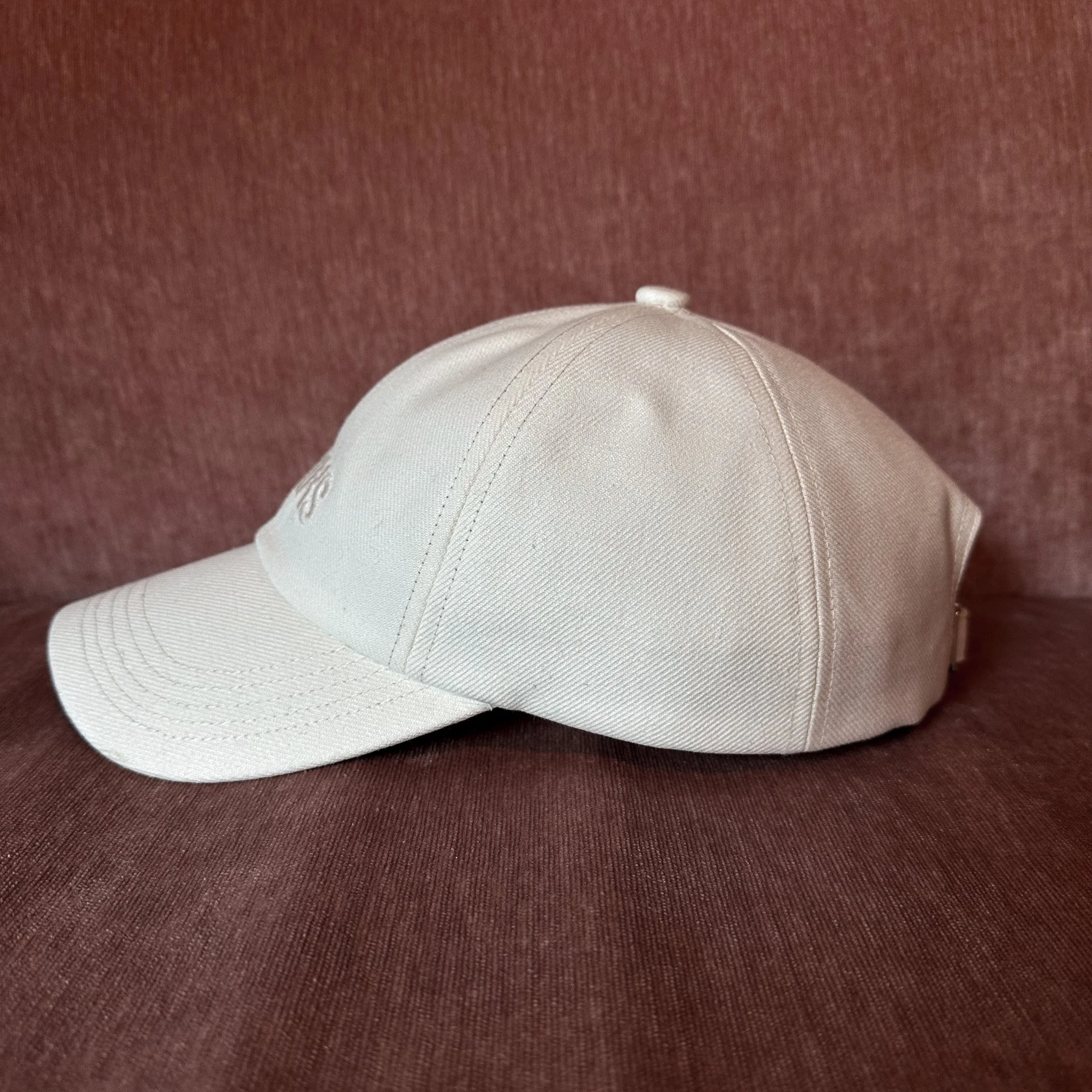 帽子 575LC LINEN CANVAS CASQUETTE / ECRU Écru Cap — Links